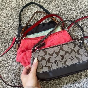 BUNDLE OF COACH PURSES